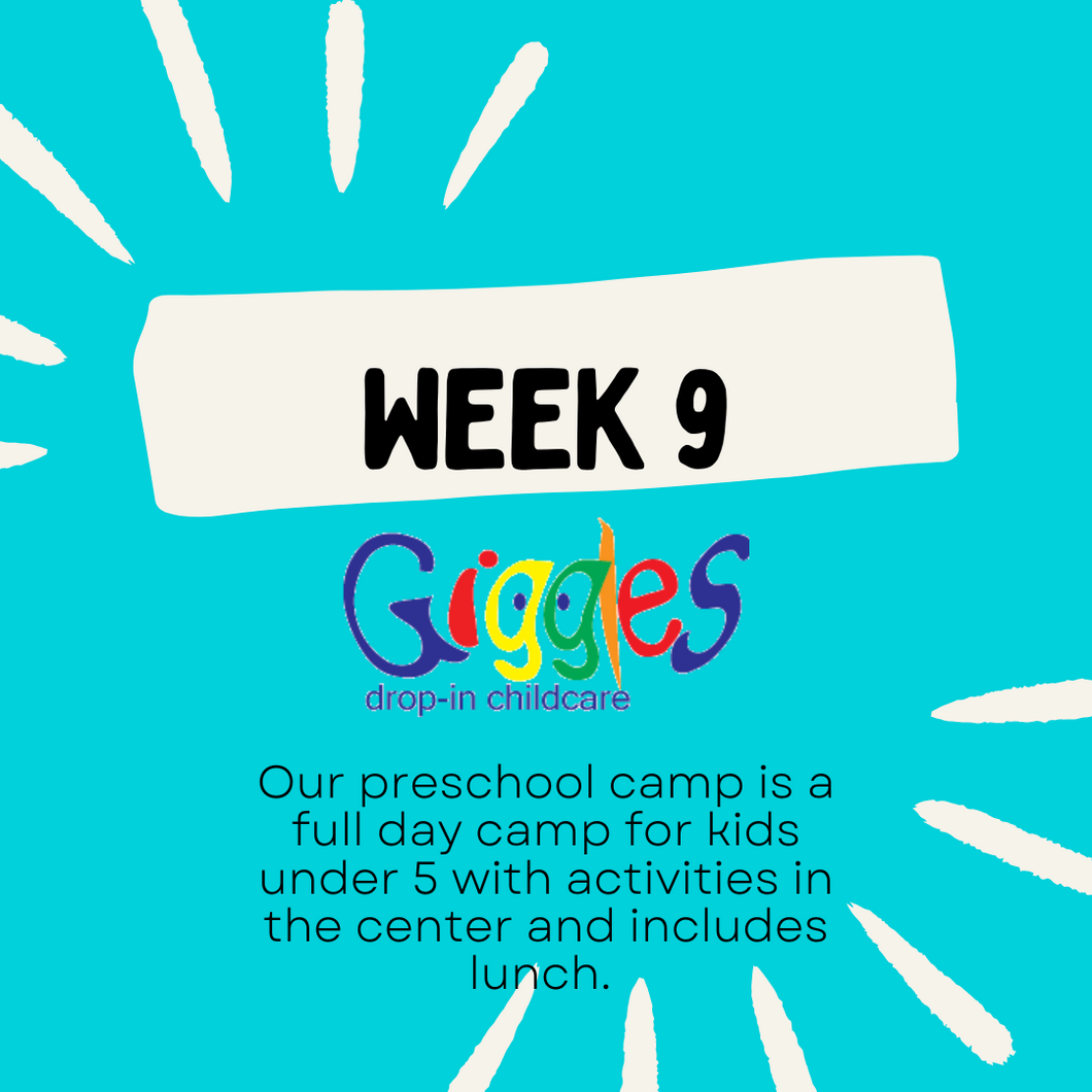 Preschool Summer Camp Week 9 Raleigh, NC