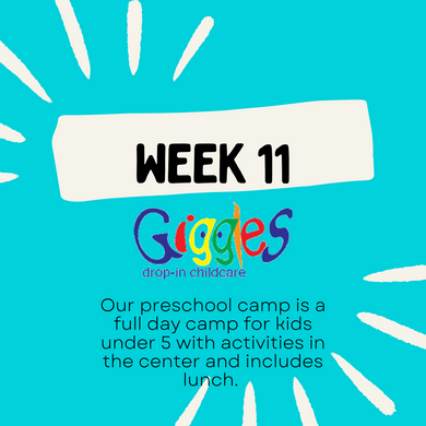 Preschool Summer Camp Week 11, Greenville, SC